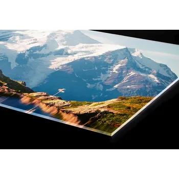 Obklad DIMEX | Plexisklo za kuchyňskou linku PGT-06060-205 | 60 x 60 cm | Jezero Lac Blanc + Plexisklo za kuchyňskou linku DIMEX v rozměru 60 x 60 cm, motiv Jezero Lac Blanc