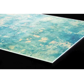 Obklad DIMEX | Plexisklo za kuchyňskou linku PGT-08060-272 | 80 x 60 cm | Modrá betonová zeď + Plexisklo za kuchyňskou linku DIMEX v rozměru 80 x 60 cm, motiv Modrá betonová zeď