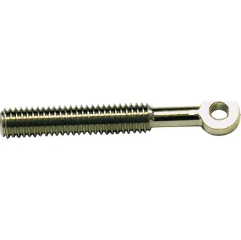 Šroub očkový šroub Modelcraft 10258/AS-M3, 1.65 mm, 4 ks, mosaz