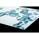 DIMEX | Plexisklo za kuchyňskou linku PGT-24060-002 | 240 x 60 cm | Ledové kostky + Plexisklo za kuchyňskou linku DIMEX v rozměru 240 x 60 cm, motiv Ledové kostky