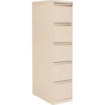 Kartotéka JP - 405 PR kartotéka 5-zásuvková, 1631x390x620 mm, béžová