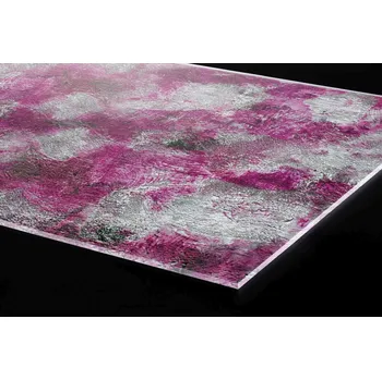 Obklad DIMEX | Plexisklo za kuchyňskou linku PGT-18060-284 | 180 x 60 cm | Abstraktní fialová malba + Plexisklo za kuchyňskou linku DIMEX v rozměru 180 x 60 cm, motiv Abstraktní fialová malba