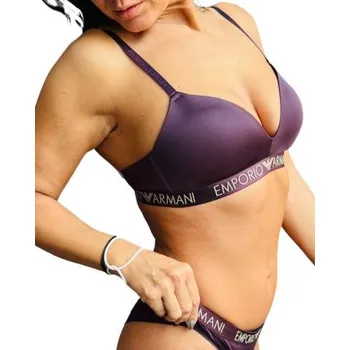 Podprsenka Dámská podprsenka Emporio Armani 164883 4F235 fialova S