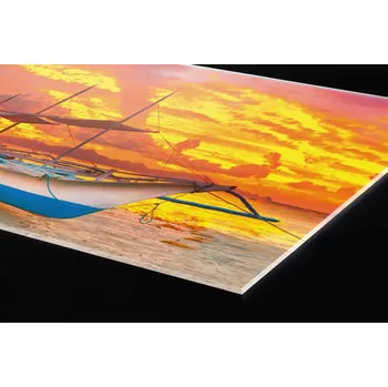 Obklad DIMEX | Plexisklo za kuchyňskou linku PGT-06060-014 | 60 x 60 cm | Loď + Plexisklo za kuchyňskou linku DIMEX v rozměru 60 x 60 cm, motiv Loď