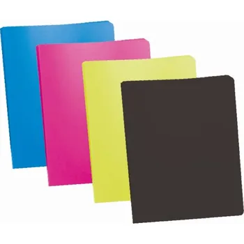 Pořadač dvoukroužkový neprůhledný magenta