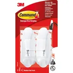 3M Command™ Oválné plastové háčky střední 17068 2ks nosnost 1300 g