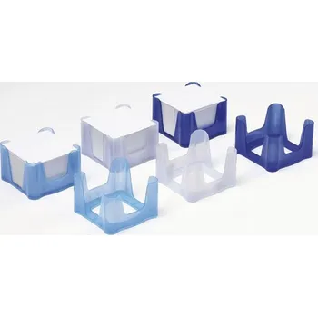 Dárková krabička Krabička s papírovými lístky matná světle modrá