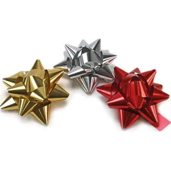 Stuha Roseta LUX XL, 4 cm šíře, 18 cm průměr, mix barev