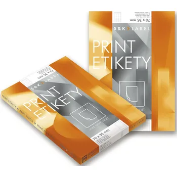 Speciální papír Etikety samolepicí Print 191x39 mm