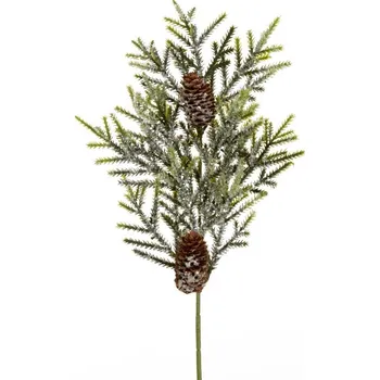 Vánoční dekorace ArtFir Vánoční větvička 59 | zelená 30 x 20 cm