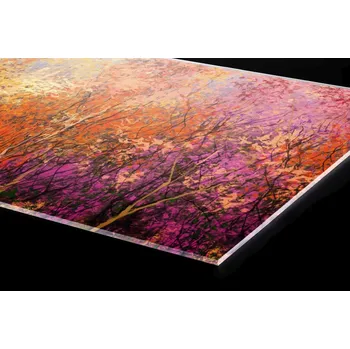 Obklad DIMEX | Plexisklo za kuchyňskou linku PGT-06060-211 | 60 x 60 cm | Barevné květinové pozadí + Plexisklo za kuchyňskou linku DIMEX v rozměru 60 x 60 cm, motiv Barevné květinové pozadí