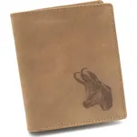 Kožená peněženka TETRAO kamzík vysoká