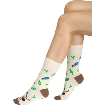 Pánské ponožky Veselé ponožky TETRAO zahrada 39-42
