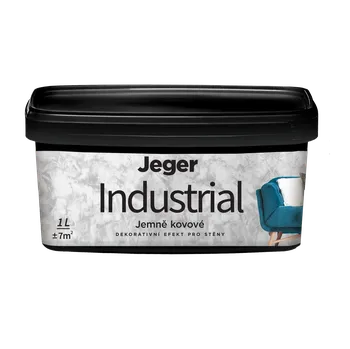 barva na zeď Jeger Industrial Barva s efektem kov, 1 l, Quartz 926882-LM-ESJ