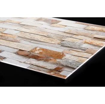 Obklad DIMEX | Plexisklo za kuchyňskou linku PGT-18060-303 | 180 x 60 cm | Přírodní kamenná zeď + Plexisklo za kuchyňskou linku DIMEX v rozměru 180 x 60 cm, motiv Přírodní kamenná zeď