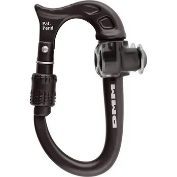 Jištění Materiálová karabina DMM MICRO VAULT matná šedá