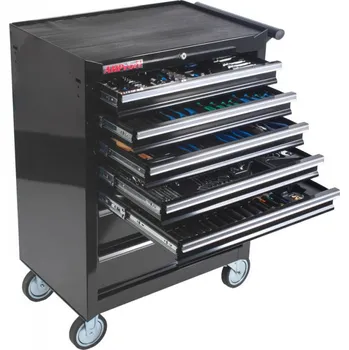 Dílenský vozík ZEUS s nářadím, 255 dílů - TBR4007UBAL