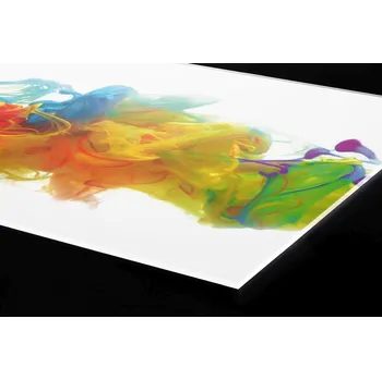 Obklad DIMEX | Plexisklo za kuchyňskou linku PGT-24060-286 | 240 x 60 cm | Barevný inkoust ve vodě + Plexisklo za kuchyňskou linku DIMEX v rozměru 240 x 60 cm, motiv Barevný inkoust ve vodě