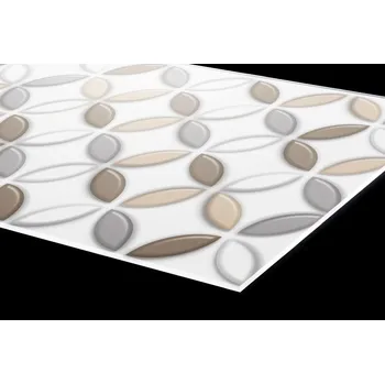 Obklad DIMEX | Plexisklo za kuchyňskou linku PGT-18060-099 | 180 x 60 cm | Hnědé okvětní lístky + Plexisklo za kuchyňskou linku DIMEX v rozměru 180 x 60 cm, motiv Hnědé okvětní lístky