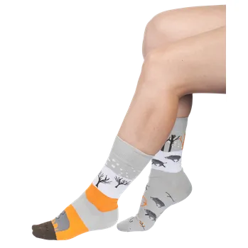 Pánské ponožky Veselé ponožky TETRAO společný hon 39-42