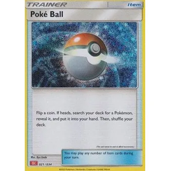 Volný čas Pokémon CLC 021/034 Poké Ball - Trading Card Game Classic