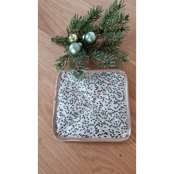 Bylinkový podšálek vánoční 13