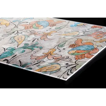 Obklad DIMEX | Plexisklo za kuchyňskou linku PGT-10060-212 | 100 x 60 cm | Květinová italská freska + Plexisklo za kuchyňskou linku DIMEX v rozměru 100 x 60 cm, motiv Květinová italská freska