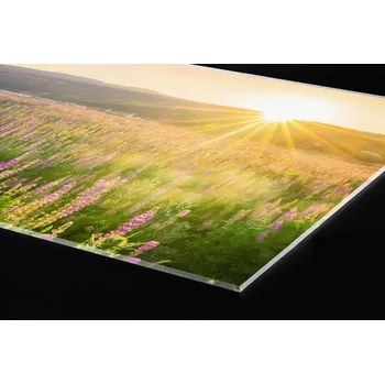 Obklad DIMEX | Plexisklo za kuchyňskou linku PGT-18060-145 | 180 x 60 cm | Západ slunce na louku + Plexisklo za kuchyňskou linku DIMEX v rozměru 180 x 60 cm, motiv Západ slunce na louku