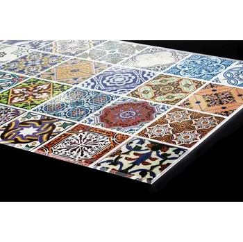 Obklad DIMEX | Plexisklo za kuchyňskou linku PGT-10060-244 | 100 x 60 cm | Lisabonské kachličky + Plexisklo za kuchyňskou linku DIMEX v rozměru 100 x 60 cm, motiv Lisabonské kachličky