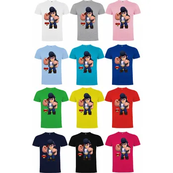 Pánské tričko Tričko Brawl Stars Bull Barva: Oranžová, Velikost: 146/152 - 11/12