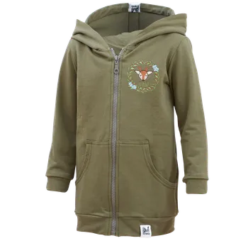 Chlapecká mikina Dětská lovecká mikina se zipem TETRAO tenká 122/128