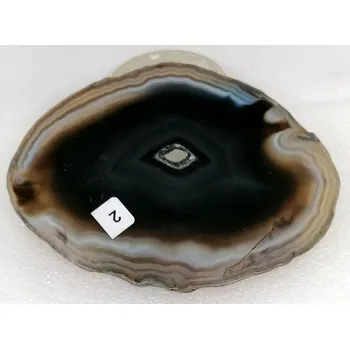 Achátový plátek, exklusiv 7 x 9 cm