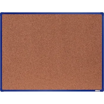 Kancelářský nábytek Tabule korková 180x120cm, modrý rám