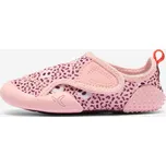 DECATHLON Dětské protiskluzové cvičky s motivem 24 RŮŽOVÁ