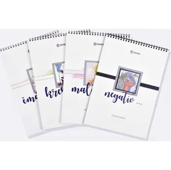 omalovánky Sada na kreslení a malování BOBO, twin wire A4