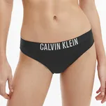 Calvin Klein dámské plavky spodní díl černé - Černá / L