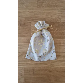 Dárkový pytlík zlatý střední