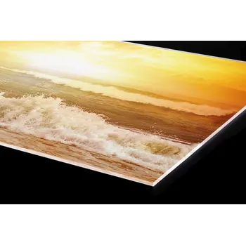 Obklad DIMEX | Plexisklo za kuchyňskou linku PGT-10060-204 | 100 x 60 cm | Vlny v západu slunce + Plexisklo za kuchyňskou linku DIMEX v rozměru 100 x 60 cm, motiv Vlny v západu slunce