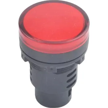 Relé LED kontrolka AD16-30D/S, pro průměr otvoru 30mm Červená 48 V AC/DC