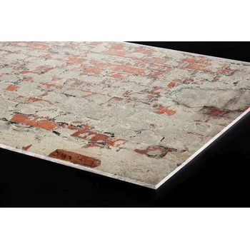 Obklad DIMEX | Plexisklo za kuchyňskou linku PGT-18060-299 | 180 x 60 cm | Stará cihlová stěna + Plexisklo za kuchyňskou linku DIMEX v rozměru 180 x 60 cm, motiv Stará cihlová stěna