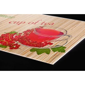 Obklad DIMEX | Plexisklo za kuchyňskou linku PGT-08040-024 | 80 x 40 cm | Čaj + Plexisklo za kuchyňskou linku DIMEX v rozměru 80 x 40 cm, motiv Čaj