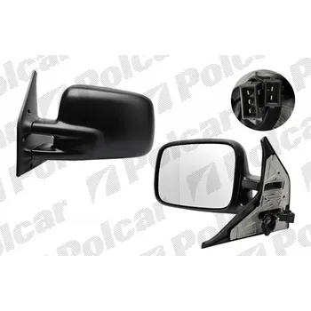 Auto zrcátko Zpětné zrcátko VW Transporter T4 elektrické vyhřívané