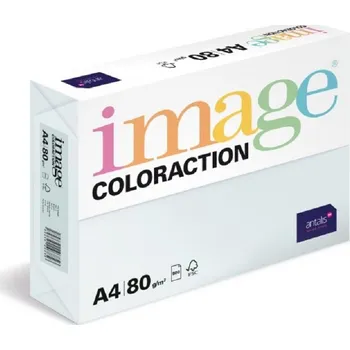 Barevný papír Barevný papír Image Coloraction A4 80g středně šedá 500 ls
