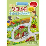 Omalovánky MAXI Fakt velká omalovánka - Vesnice 900x640 mm