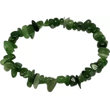 Náramek Nefrit náramek sekaný – AA kvalita, minerální šperk