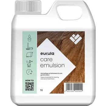 Čistič podlahy Eukula care emulsion - mýdlový čistič 1l