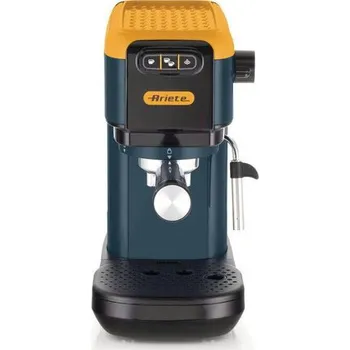 Kávovar Ariete 1399/16 Slim Espresso žlutý pákový kávovar