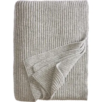deka Eagle Products Vlněný pletený pléd Malmö Barva: šedá