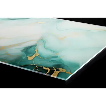 Obklad DIMEX | Plexisklo za kuchyňskou linku PGT-10060-208 | 100 x 60 cm | Smaragdový mramor + Plexisklo za kuchyňskou linku DIMEX v rozměru 100 x 60 cm, motiv Smaragdový mramor