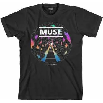Pánské oblečení Merch Muse: Tričko Resistance Moon S 2022
